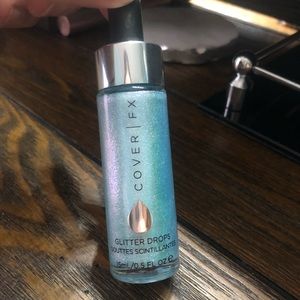 Cover fax glitter drops never used